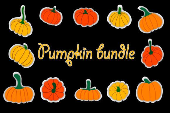 Thanksgiving Bundle SVG Pumpkin Bundle: A Creative Resource for Designers and Businesses