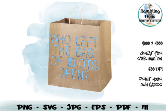Who Left the Bag of Idiots Open: A Versatile Digital Design for Creative Projects